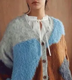 最終値下げ！【新品】BAYFLOW ニュアンスパターンカーディガン