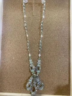 ハンドメイド　豪華ビーズネックレス