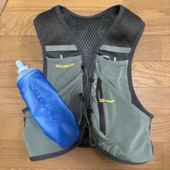 SALOMON GRVL SKIN 4 ベストIRON SILVER CLOUD - メルカリ