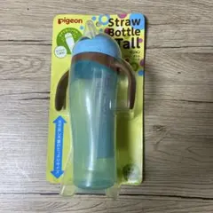 Pigeon ストローボトル トール ブルー 330mlのサムネイル