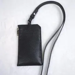 美品　サンローランパリ　フラグメントケース　レザー