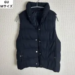 GU ジーユー ダウンベスト ネイビー Mサイズ