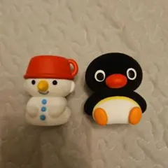 ピングー マスコットフィギュア PINGU 雪だるま ガチャガチャ