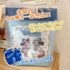 【ディズニー・バケーションパッケージ】ポップコーンバケット・サコッシュ