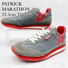 【美品】パトリック マラソン グレー レッド スエード 現行モデル ②