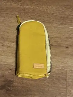 HINEMO 帆布 ポーチ イエロー