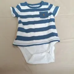 Baby Gap ストライプロンパース 12-18ヶ月