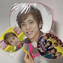 うちわ 3枚セット　二宮和也　ジャニーズ　嵐　ポップコーン