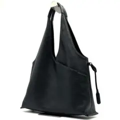 【未使用級】⭐︎現行品⭐︎ 銀座かねまつ トライアングルバッグ ブラック