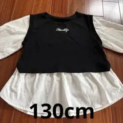 Steadily 長袖カットソー 黒と白