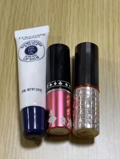 口紅　リップバーム　3本セット