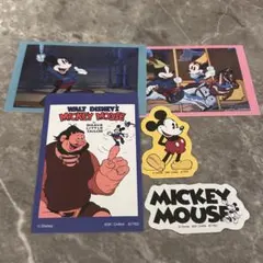 ディズニー ミッキーマウス 85周年　ステッカー 5枚セット