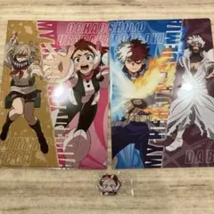 僕のヒーローアカデミア くら寿司　クリアファイル　マグネット　セット