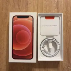 iPhone 12 mini 空箱 純正ケーブル付き