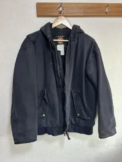 USA製 90s～00sJUSTIN 裏キルティング ダック ワーク ジャケット