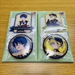 グッスマくじ2025Autumn KAITO 鏡音レン 缶バッジ ステッカー