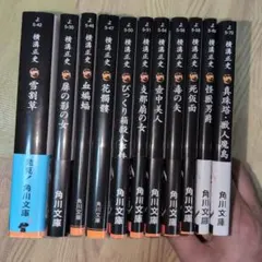 横溝正史シリーズ　１３巻セット　金田一耕助　廃盤　希少品　豪華ブックレット付き 横溝正史シリーズ 13巻セット 金田一耕助 廃盤 希少品 豪華