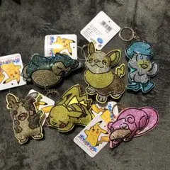 ポケモン ビーズキーホルダー 6個セット
