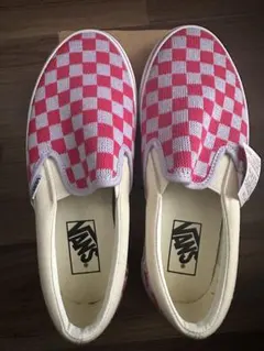 VANS チェッカー柄 スリッポン