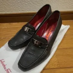 黒 革靴
