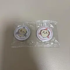 ちいかわ くら寿司 缶バッジ 2個セット