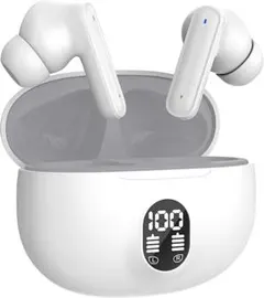 bluetooth ワイヤレスイヤホン 2025新モデル マイク付き 長時間再生