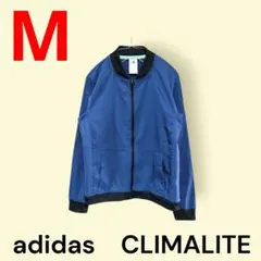 美品　adidas　アディダス　ライトシェルジャケット　ネイビー　М