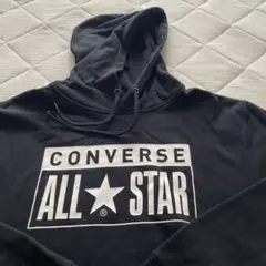 CONVERSE ALL STAR ブラック パーカー Lサイズ