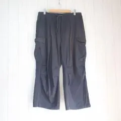00s unknown 立体裁断　ワイドカーゴパンツ
