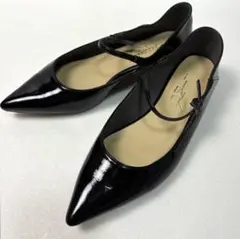 未使用級✨ルタロングリーズ　 メリージェーン　メッシュ　パンプス　完売品 SHIPS シューズ メッシュ メリージェーン フラット レディース