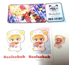Obey Me! オベイミー きゃらドリ!! ベルゼブブ カード シール