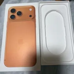 【空箱のみ】iPhone17ProMaxオレンジ256GB純正箱 本体なし
