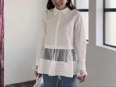 2026年最新】trefle シアーギャザーブラウスの人気アイテム - メルカリ