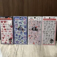 【正規品】　ボンボンドロップシール　ディズニー4種セット