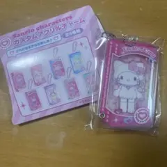 カスタムアクリルチャーム キティ 原宿限定 サンリオ