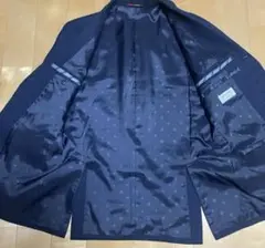 オリヒカ　ネイビー テーラードジャケット　秋冬　総裏　ORIHICA