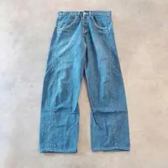 リーバイス エンジニアード ジーンズ W30 00s 青 古着 立体 18662
