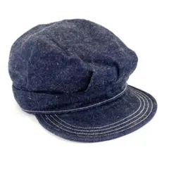 Attractions アトラクションズ 本革＋綿 チャコール キャスケット帽 Attractions アトラクションズ 豪華本革＋綿 ブラウン キャスケット帽