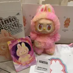 ラブブ LABUBU エナジー ピンク イエロー