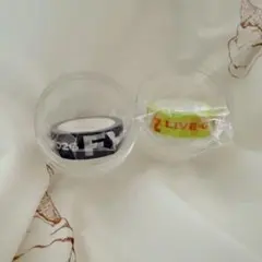 B'zFYOP＋　会場限定ガチャ　マスキングテープ紫黄色