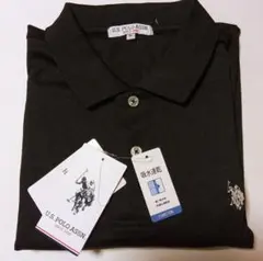 U.S. POLO ASSN. 黒ポロシャツ ５L♪