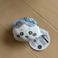 ちいかわ　ミニがまぐち　リボン　ハチワレ