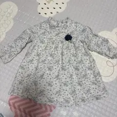 韓国子供服　ワンピース ホワイト