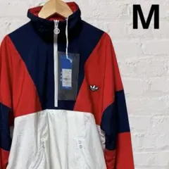 adidas ナイロンジャケット　アノラックジャケット　ナイロンパーカー　ジップ