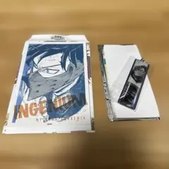 ヒロアカ　原画展　飯田天哉　メタルキーホルダーコレクション　ワンシーン　セット