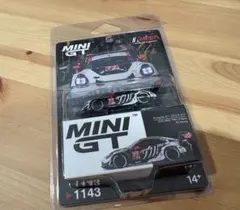 【美品】MINI GT 1/64 ポルシェ 911 GT3 R #77のサムネイル