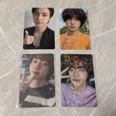 Jin 宇航員 小卡 四張一組 匿名