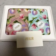 FEILER エスティローダー コラボ ハンカチ 非売品 最新 ミラー付
