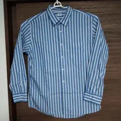 ユニクロストライプシャツ
