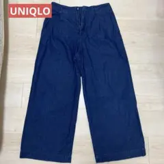 デニム ワイドパンツ